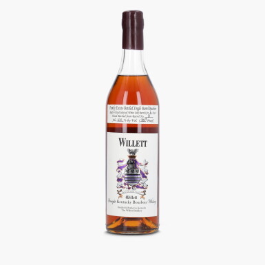 View full screen - View 1 of Lot 2182. Willett Family Estate Single Barrel Bourbon #10 6 Year Old 122.4 Proof 2001 (1 Bottle 75cl).
