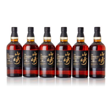 View full screen - View 1 of Lot 1684. 山崎 The Yamazaki 18 Year Old 43.0 abv NV (6 BT70).