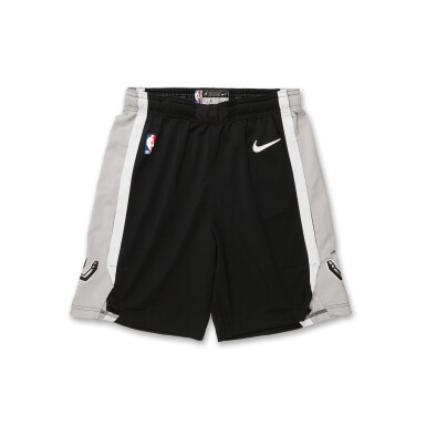View full screen - View 1 of Lot 32. De’Aaron Fox San Antonio Spurs 2026 NBA Finals Game Worn Shorts | NBA Finals Debut | Game 1, Game 3, and Game 4.