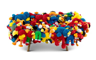 View full screen - View 1 of Lot 142. KAWS: GANG (SOFA) KAWS:團伙(沙發).