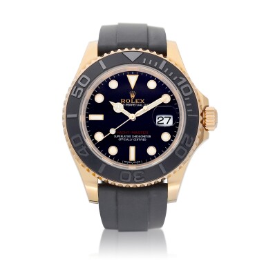 View full screen - View 1 of Lot 8148. Yacht-Master, Reference 116655 | An Everose gold wristwatch with date, Circa 2018 | 勞力士 | Yacht-Master 型號116655 | 永恆玫瑰金腕錶,備日期顯示,約2018年製.
