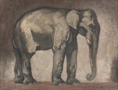 View full screen - View 1 of Lot 107. Elephant.