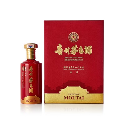 View full screen - View 1 of Lot 2217. 2017年國酒茅台文化研究會會員專用貴州茅台酒 Kweichow Five Star Moutai "Moutai Club" Special Edition 2017 (1 BT50).