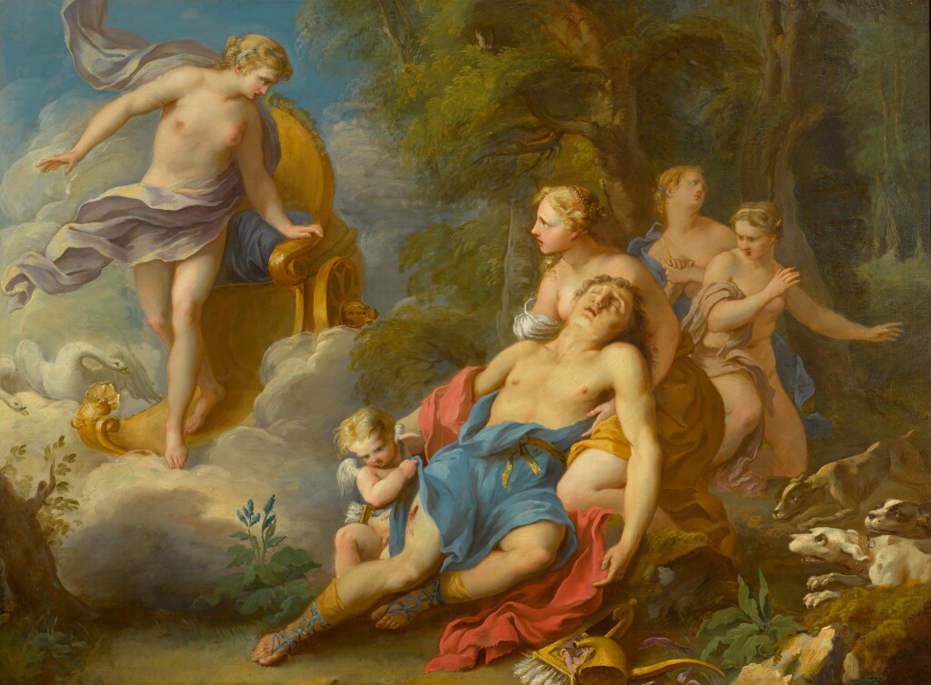 View full screen - View 1 of Lot 186. Venus and Adonis.