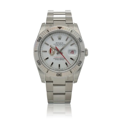 View full screen - View 1 of Lot 64. Datejust Turn-O-Graph, Ref. 116264 Limited edition stainless steel automatic wristwatch with date and bracelet Circa 2010.