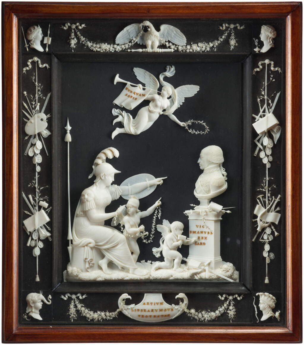 View full screen - View 1 of Lot 190. Allegory in honor of Victor Emmanuel I, King of Sardania, Turin, circa 1814 – 1815.