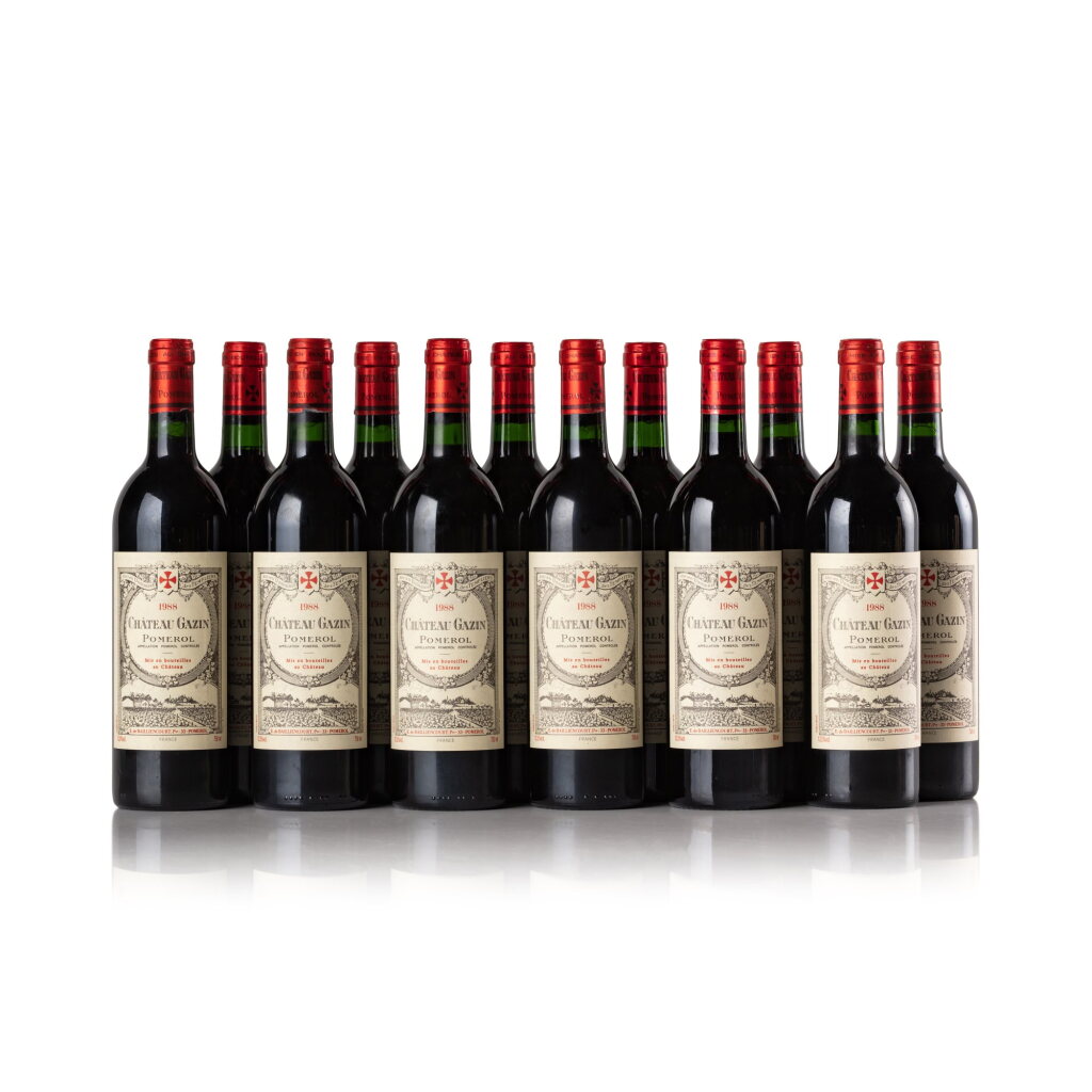 View full screen - View 1 of Lot 415. Château Gazin 1988 (12 BT).