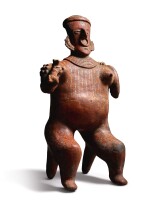 Nayarit Large Female Figure, Ixtlán del Río Style, Protoclassic, circa 100 BC - AD 250