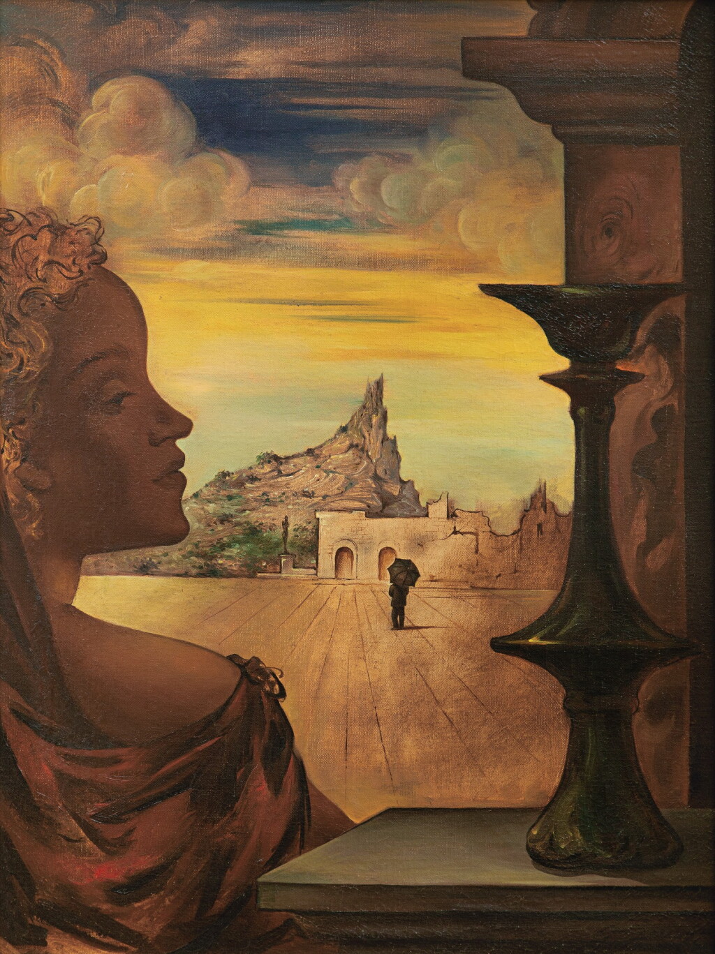 View full screen - View 1 of Lot 42. ANTONIO GATTORNO | MUJER EN LA VENTANA.