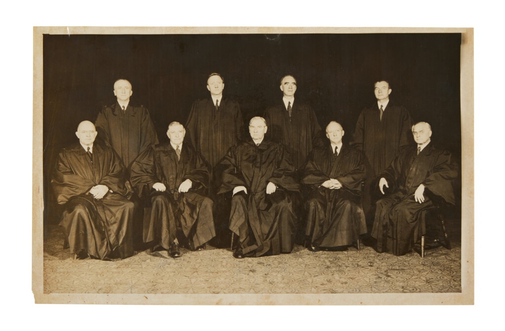View full screen - View 1 of Lot 1159. The Supreme Court | An amusing, unofficial Supreme Court deliberation.