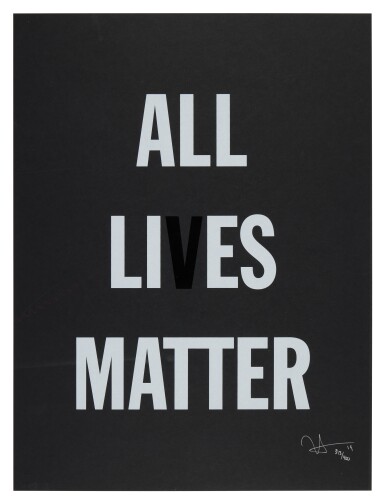 View full screen - View 1 of Lot 63. All Lies Matter.