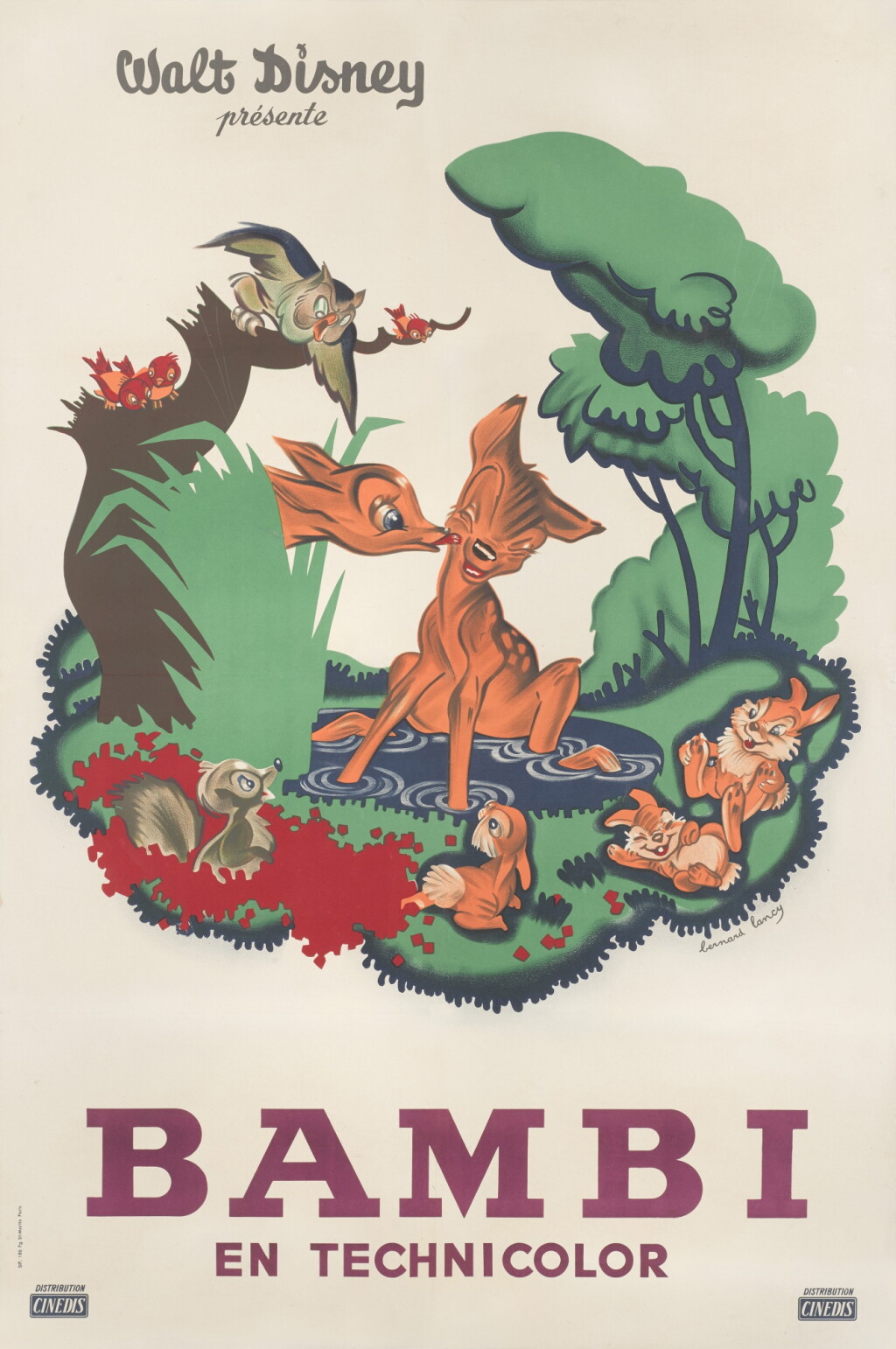 View full screen - View 1 of Lot 137. Bambi (1942).