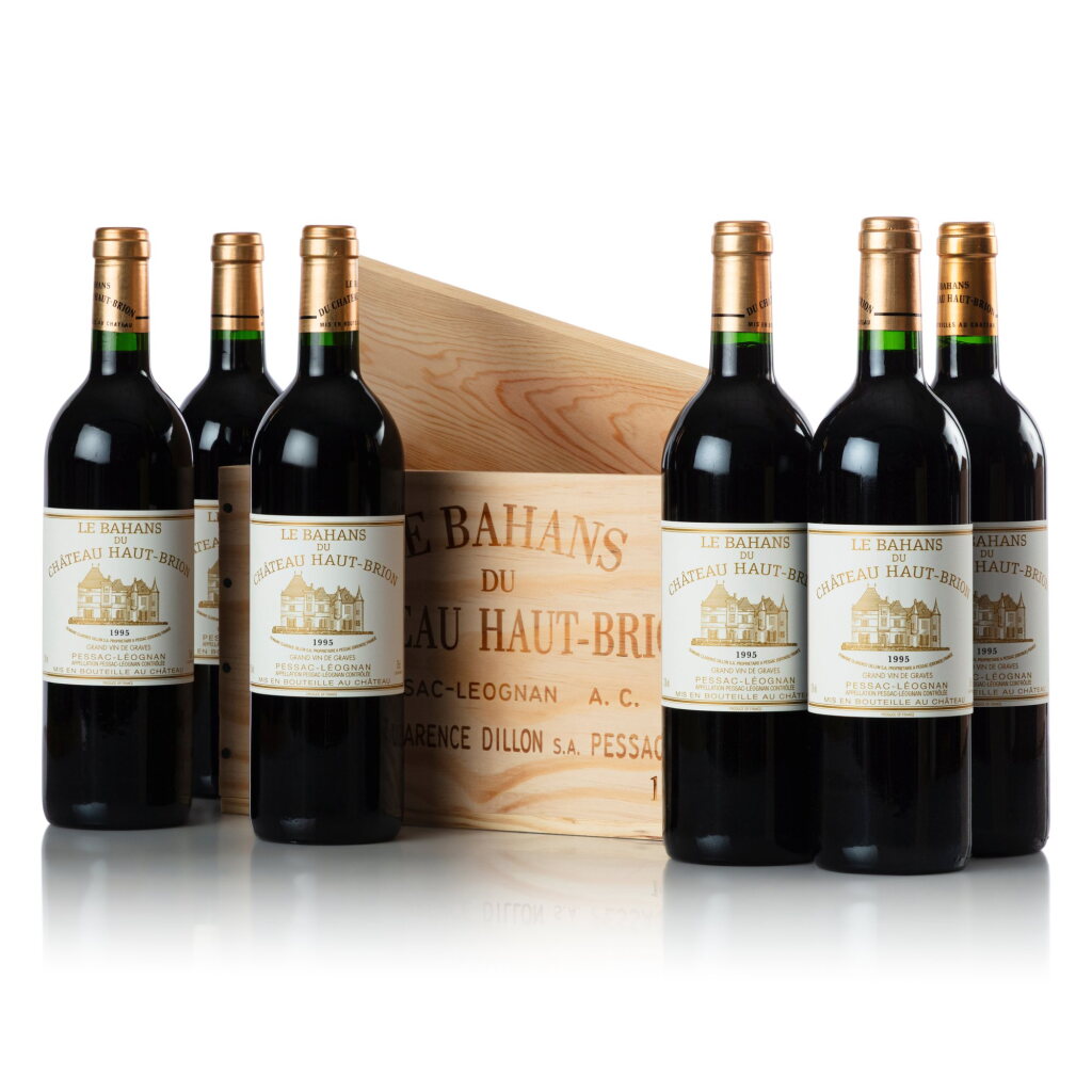 View full screen - View 1 of Lot 256. Château Bahans Haut-Brion 1995 (12 BT).