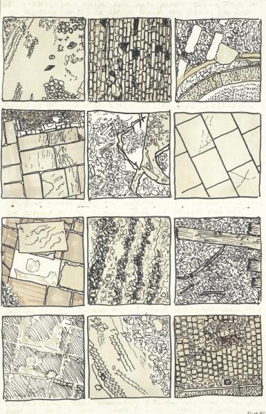 View full screen - View 1 of Lot 229. BOYLE FAMILY | PLAN FOR AN EXHIBITION, 1980.