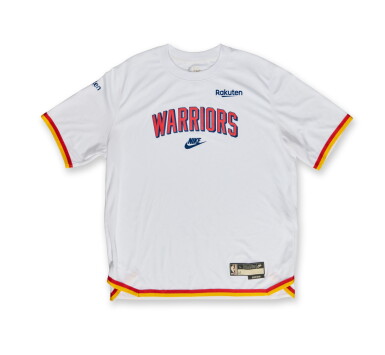 View full screen - View 1 of Lot 60. Pat Spencer Golden State Warriors 2024-2025 Game Worn City Edition Warmup Top | Matched to 2 Games.