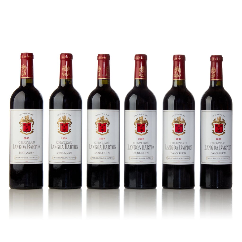 View full screen - View 1 of Lot 39. Château Langoa Barton 2003 (12 BT).