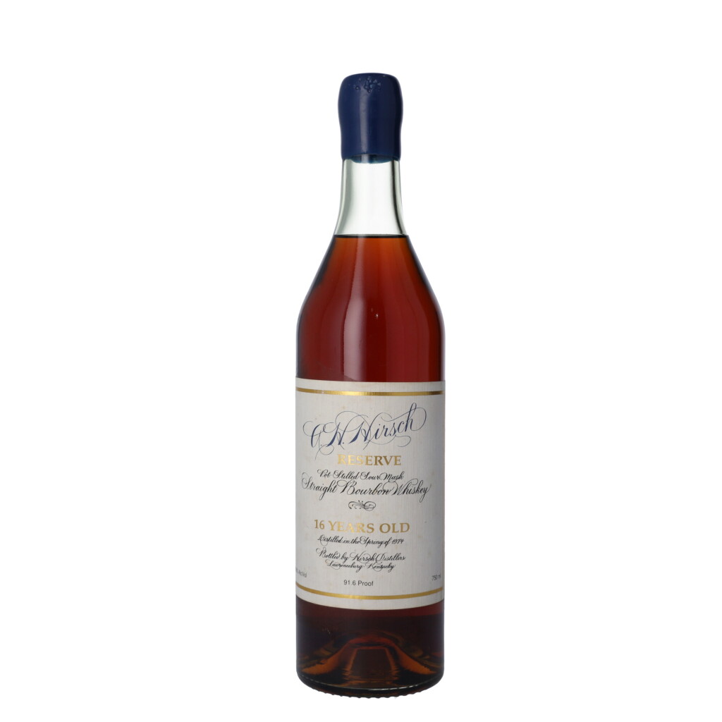 View full screen - View 1 of Lot 154. A.H. Hirsch Reserve 16 Year Old 45.8 abv 1974 (1 BT75).