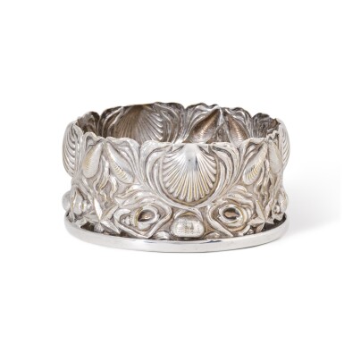 View full screen - View 1 of Lot 1585. A Portuguese silver-plated wine coaster, Topazio, Porto, 20th century.