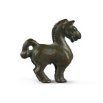 A small bronze figure of a horse, 3rd / 2nd century BC | 公元前三 / 二世紀 青銅馬形飾