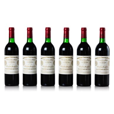 View full screen - View 1 of Lot 3634. Château Cheval Blanc 1986 (12 BT).