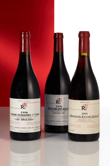 View full screen - View 1 of Lot 9. Grands Echézeaux 2002 René Engel (4 BT).