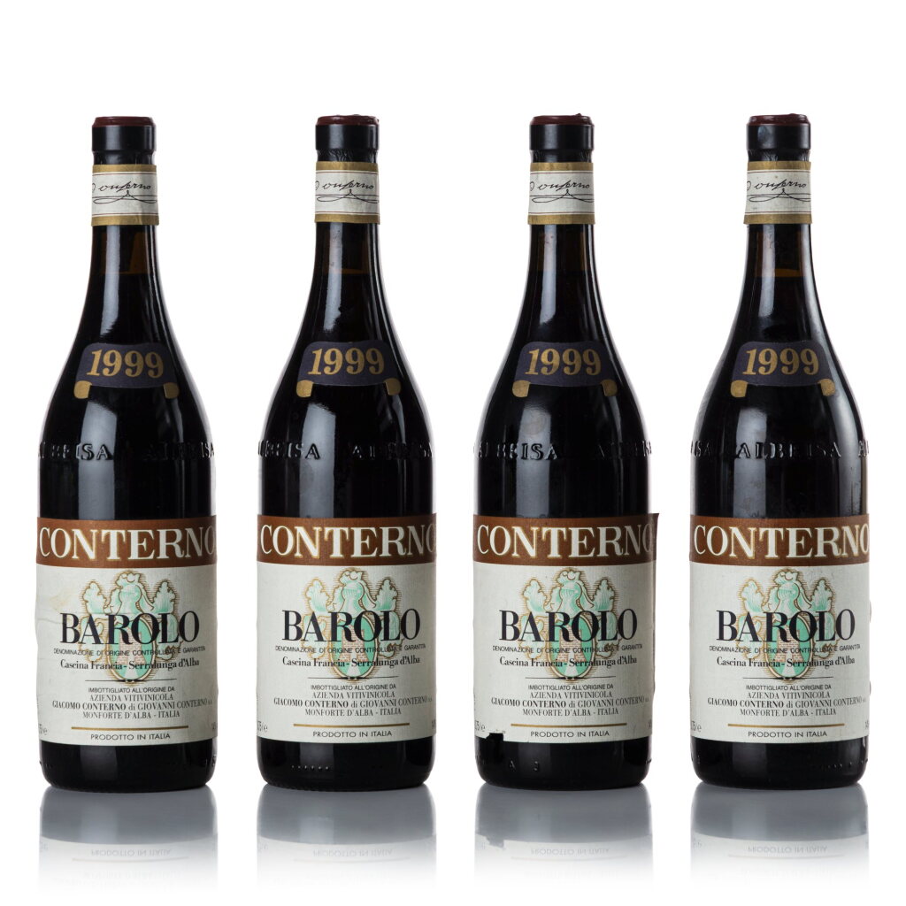 View full screen - View 1 of Lot 435. Barolo, Cascina Francia 1999 Giacomo Conterno (4 BT).