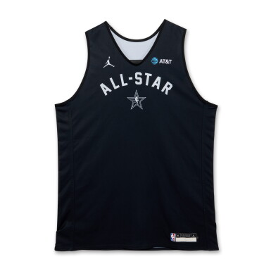 View full screen - View 1 of Lot 130. Jaylen Brown Worn ‘NBA All-Star Game’ Practice Jersey.