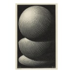 M. C. ESCHER | THREE SPHERES I (B./K./L./W. 336)