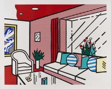 View full screen - View 1 of Lot 320. The Living Room, from the Interior series (Corlett 250; RLCR 3991).