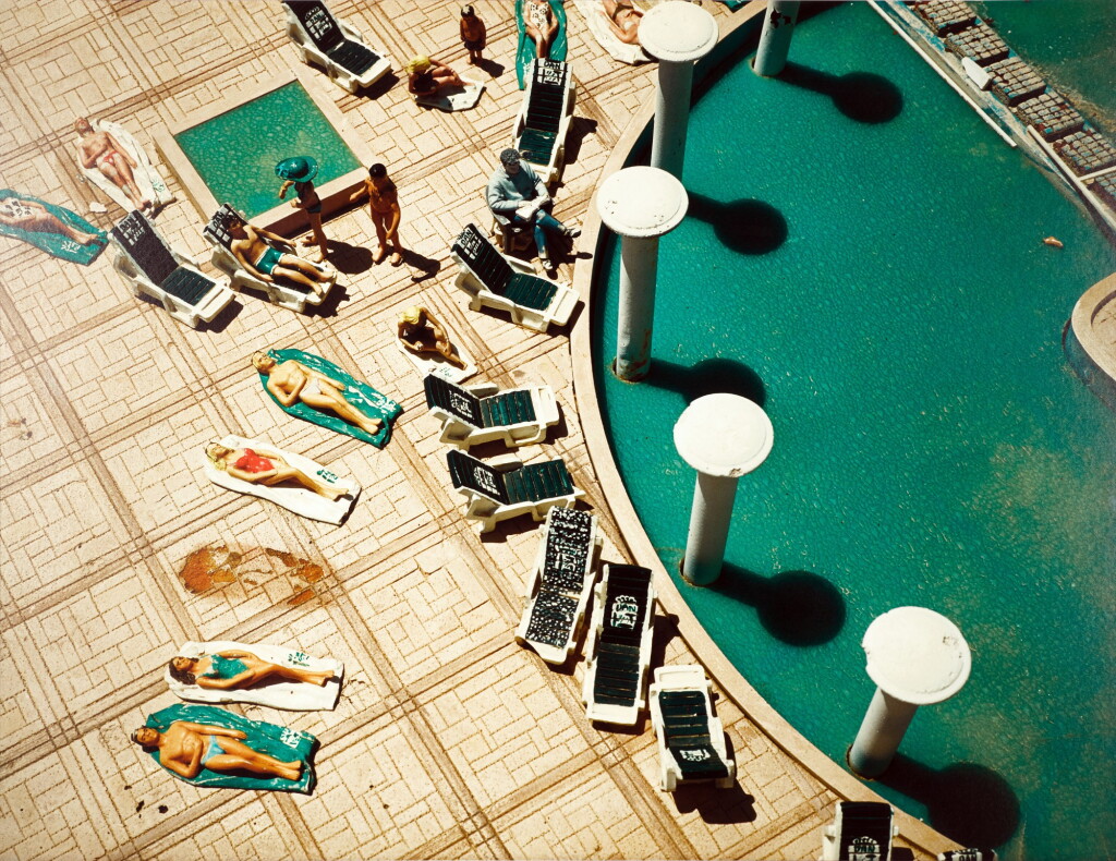 View full screen - View 1 of Lot 89. Poolside, Tel Aviv Mini Israel, Latrun, Israel.