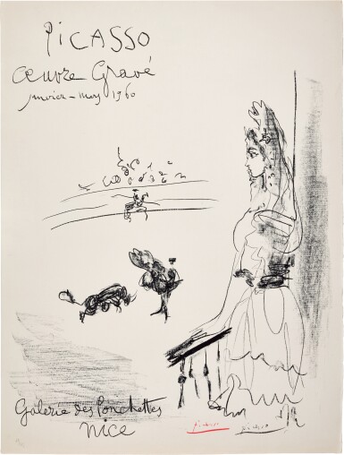 View full screen - View 1 of Lot 122. Femme au Balcon (B. 1289; M. 335; Czwiklitzer 39).