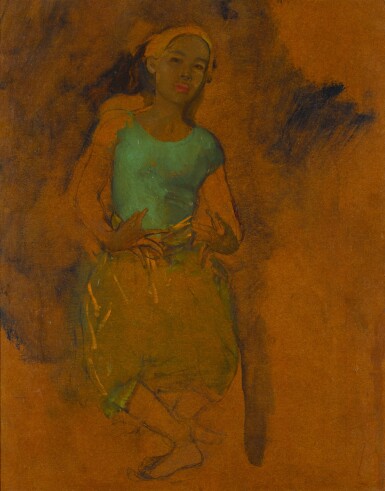 View full screen - View 1 of Lot 158. Burmese Dancer.