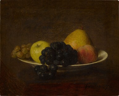 View full screen - View 1 of Lot 436. Nature morte aux fruits.