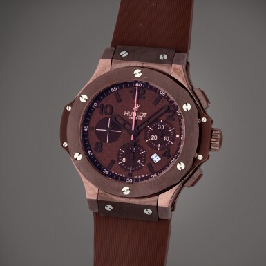 View full screen - View 1 of Lot 431. Big Bang 'All Chocolate', Reference 301.SL.1008.RX | A stainless steel and titanium chronograph wristwatch with date | Circa 2013.