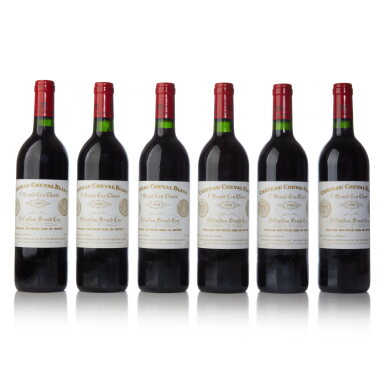 View full screen - View 1 of Lot 42. Château Cheval Blanc 1990 (12 BT).
