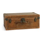 A French leather travelling case by Goyard of Paris, early 20th century