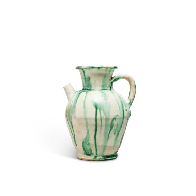View full screen - View 1 of Lot 64. A green-splashed ewer, Tang dynasty.