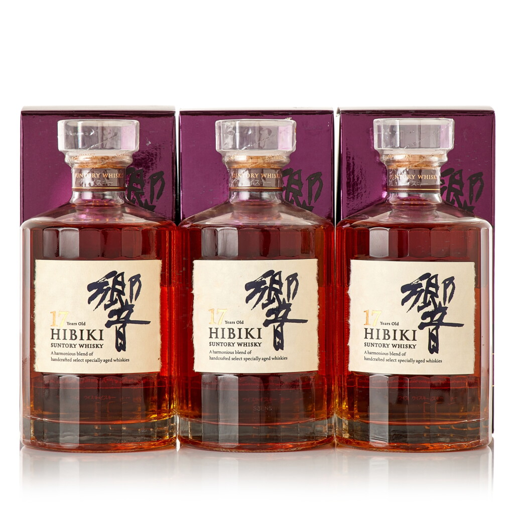View full screen - View 1 of Lot 6277. 響 Hibiki 17 Year Old 43.0 abv NV (3 BT70).