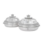 A Pair of George III Silver Vegetable Dishes and Covers, Paul Storr, London, 1805