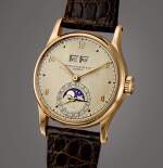 Reference 1526 | A pink gold perpetual calendar wristwatch with moon phases, Circa 1947 | 百達翡麗 | 型號1526 | 粉紅金萬年曆腕錶,備月相顯示,約1947年製