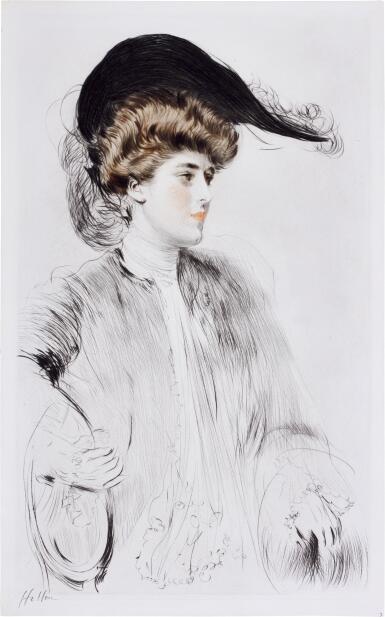 View full screen - View 1 of Lot 121. Portrait of Consuelo Vanderbilt, The Duchess of Marlborough.