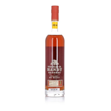 View full screen - View 1 of Lot 339. Thomas H. Handy Rye 2014 Release 129.2 Proof 2008 (1 BT 75cl).