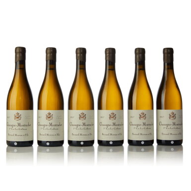 View full screen - View 1 of Lot 291. Chassagne Montrachet, Les Caillerets 2017 Bernard Moreau (6 BT).