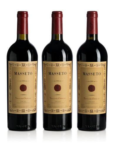 View full screen - View 1 of Lot 178. Masseto 2004 (3 BT).