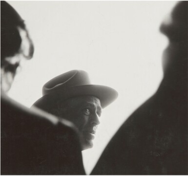 View full screen - View 1 of Lot 69. RALPH EUGENE MEATYARD | MAN WITH HAT.
