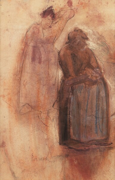 View full screen - View 1 of Lot 264. Vissersvrouwen.