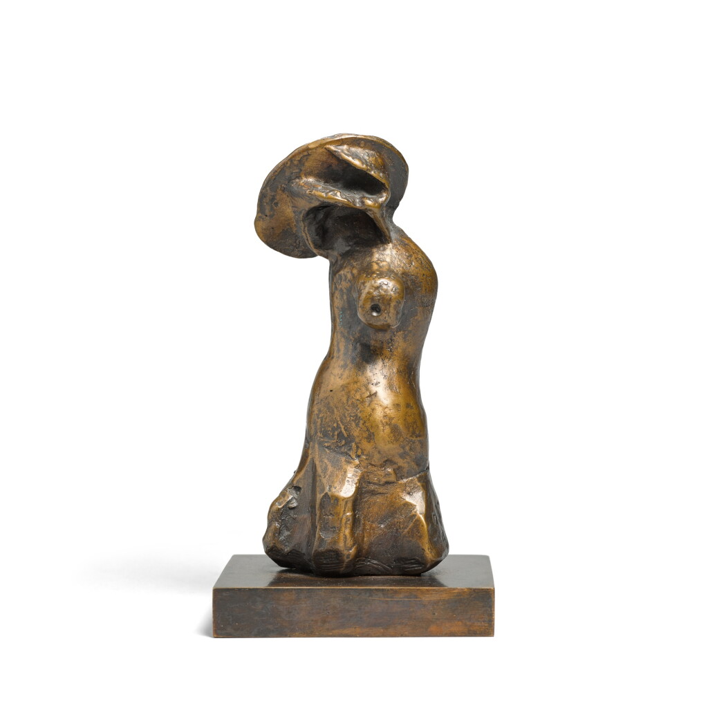 View full screen - View 1 of Lot 673. Bonnet Figure.