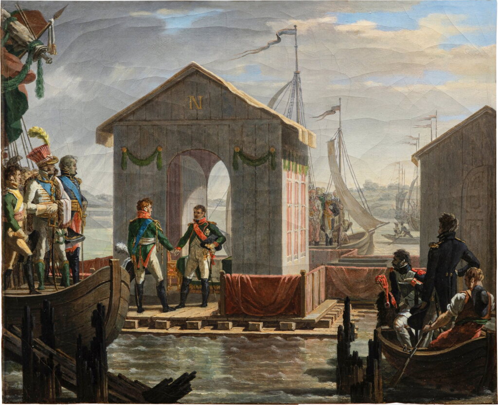 View full screen - View 1 of Lot 44. Meeting of Emperors Napoleon I and Alexander I on the Neman, 26 June 1807.