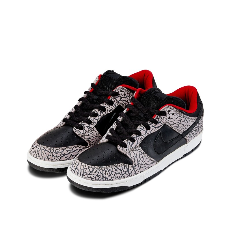 Nike Nike SB Dunk Low Pro Supreme Black Cement | Size 9.5 Available For Immediate Sale At Sothebyâs