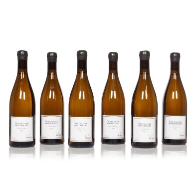 View full screen - View 1 of Lot 8246. Chassagne Montrachet, La Romanée 2015 Lamy-Caillat (6 BT).